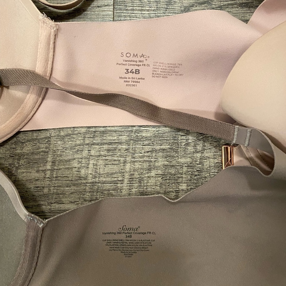 Like new Soma Bras 34B - Picture 3 of 5